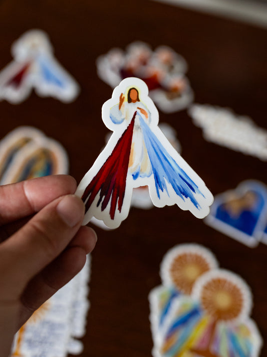 Divine Mercy Jesus Sticker