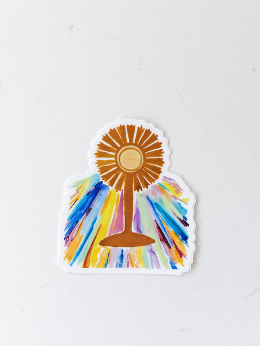 Monstrance Sticker