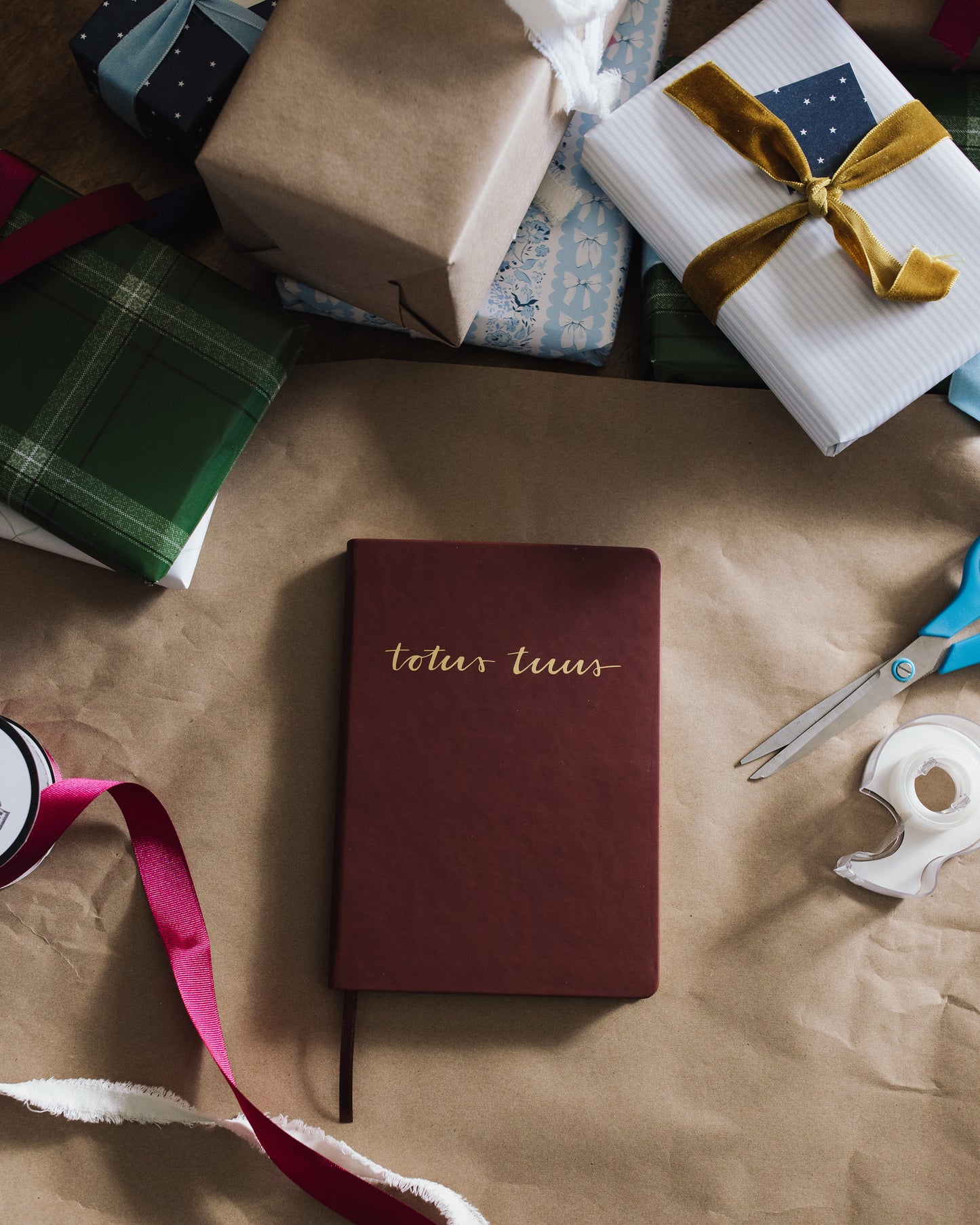 Totally Yours Notebook - Faux Leather with Gold Detailing