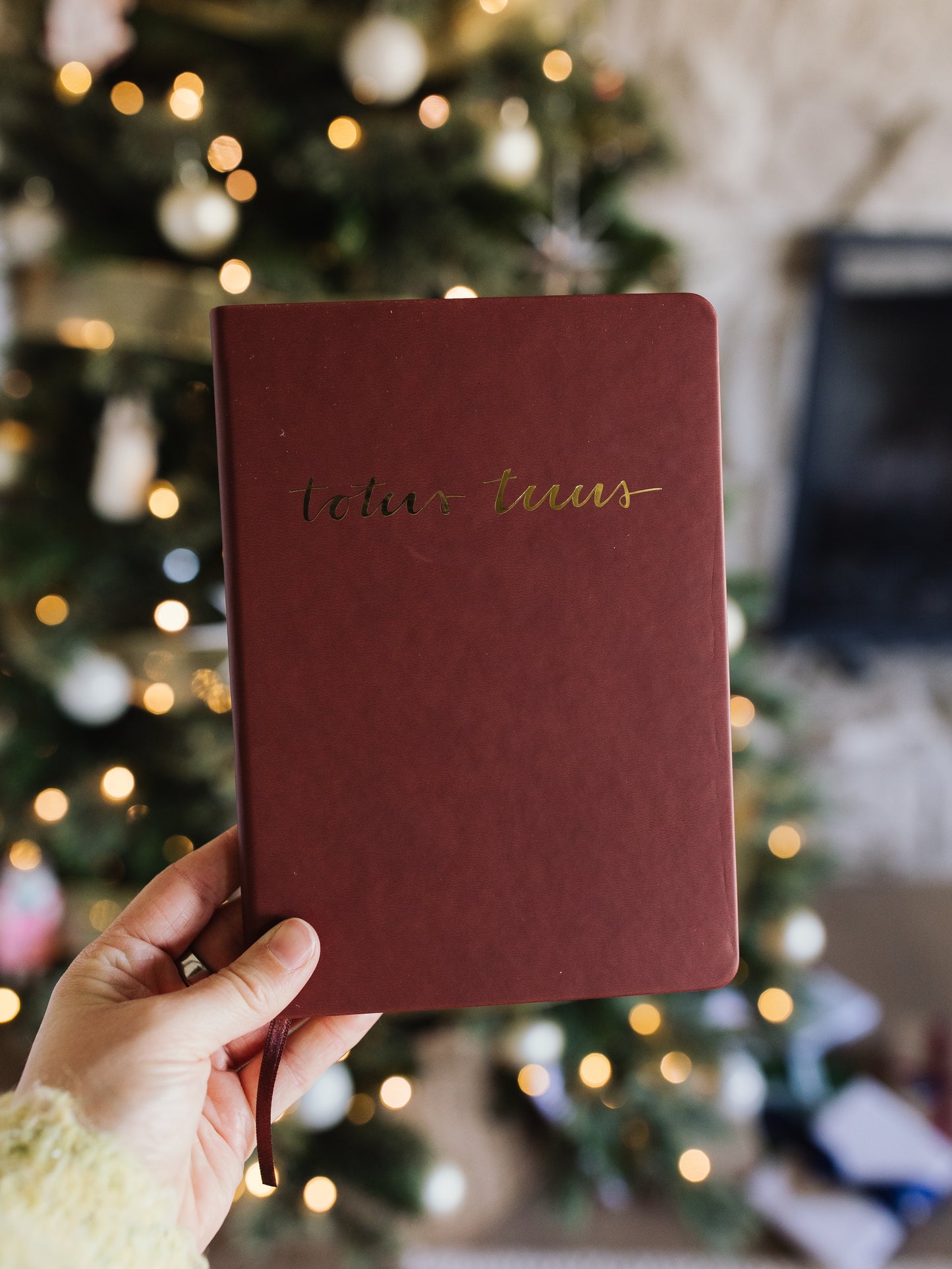 Totally Yours Notebook - Faux Leather with Gold Detailing