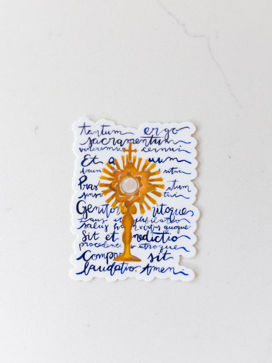 Adoration Sticker