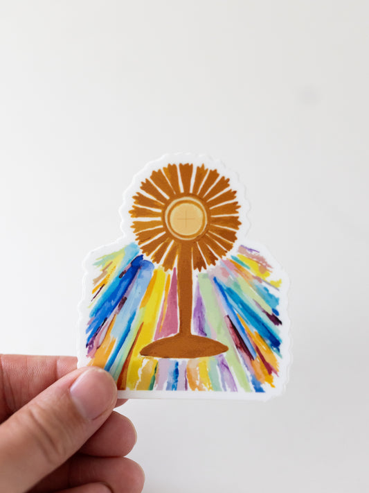 Monstrance Sticker