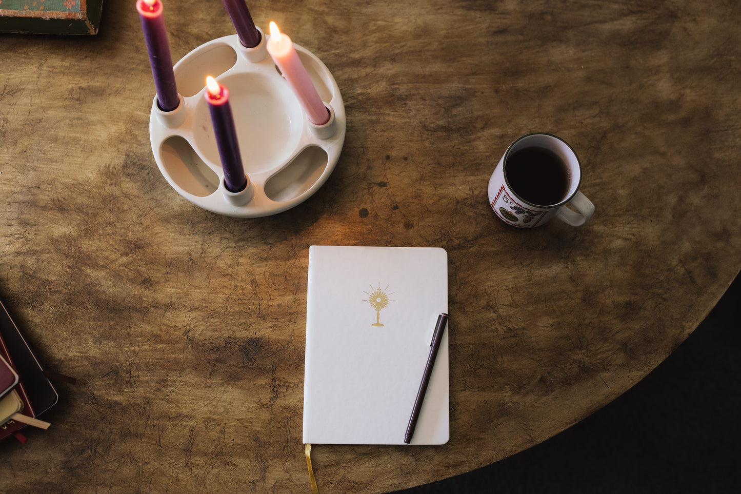 Rejoice Notebook - Gold Eucharist Design