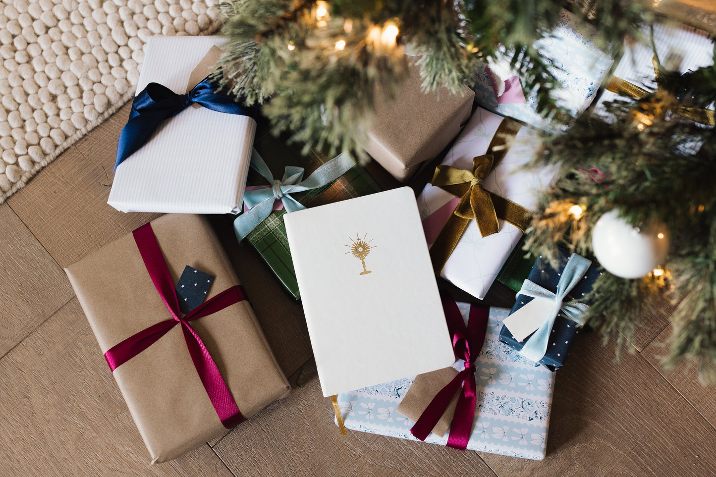 Rejoice Notebook - Gold Eucharist Design